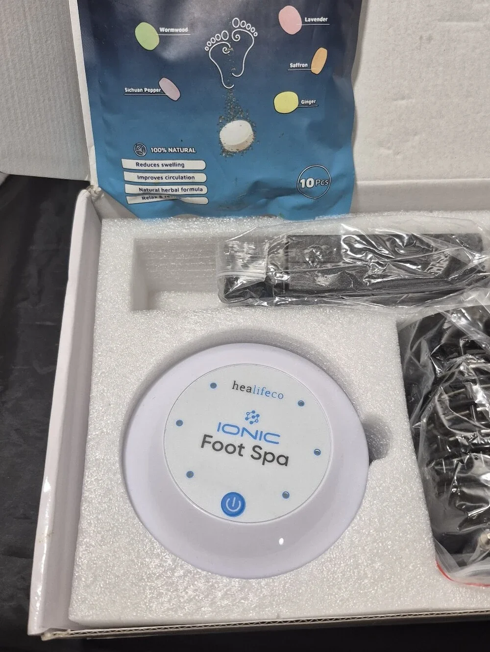 Healifeco Ionic Foot Spa Home Machine Soak Brand New In Box.